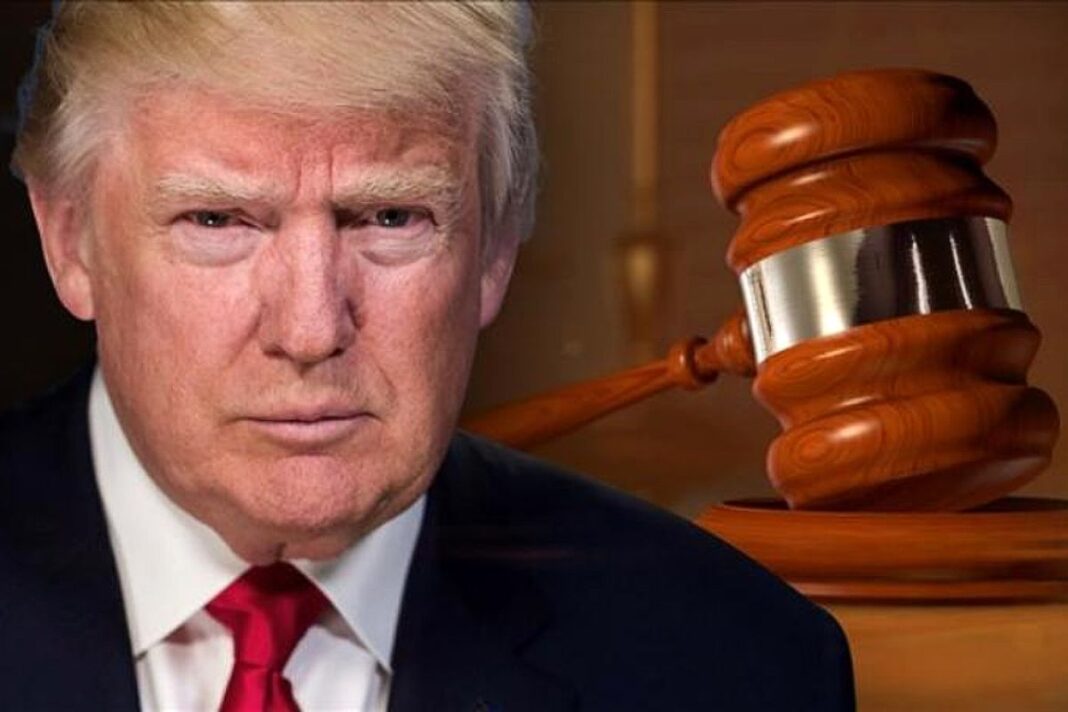 Trump with Gavel