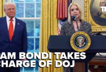 Pam Bondi takes charge of Justice Department, issues sweeping directives