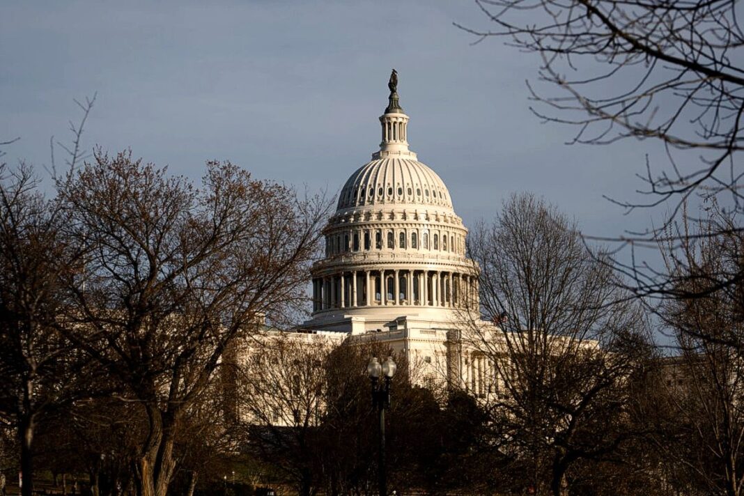 Capitol building in Washington on March 10, 2025