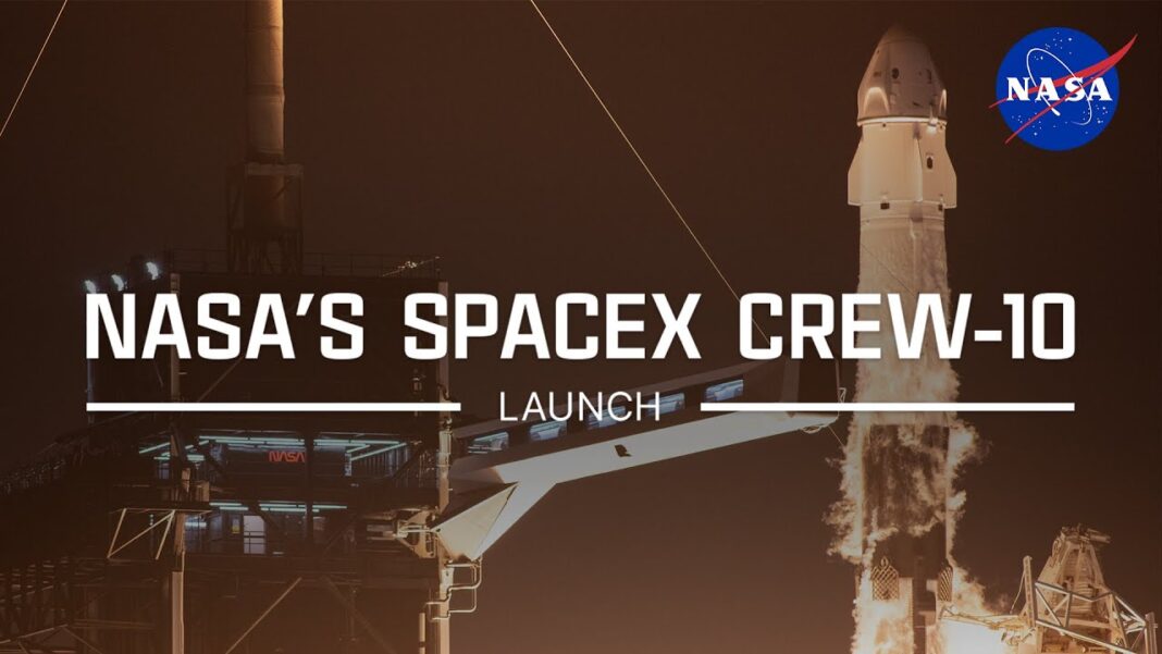 NASA's SpaceX Crew-10 Launch (Official NASA Broadcast)