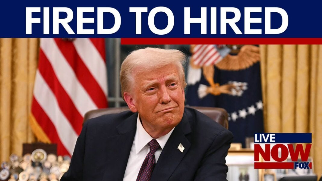 Trump administration reinstates fired workers | LiveNOW from FOX