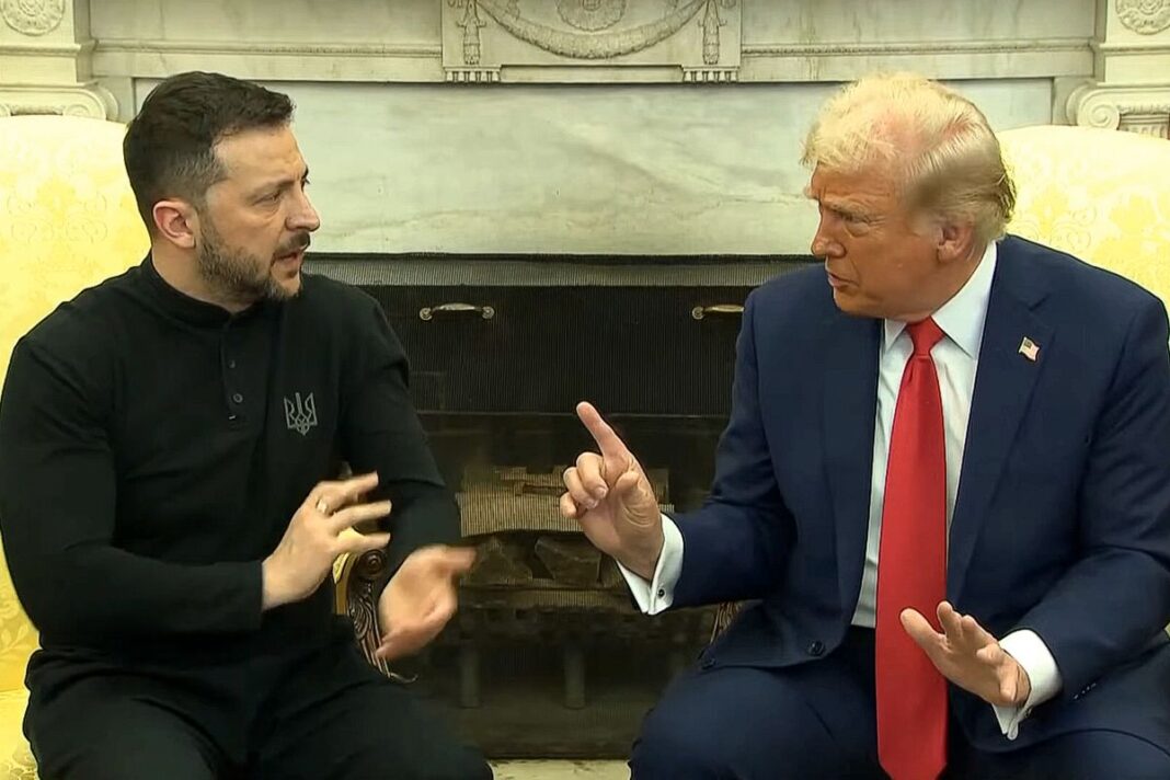 Trump and Zelenskyy discuss peace in Ukraine in Oval Office on Feb 28 2025